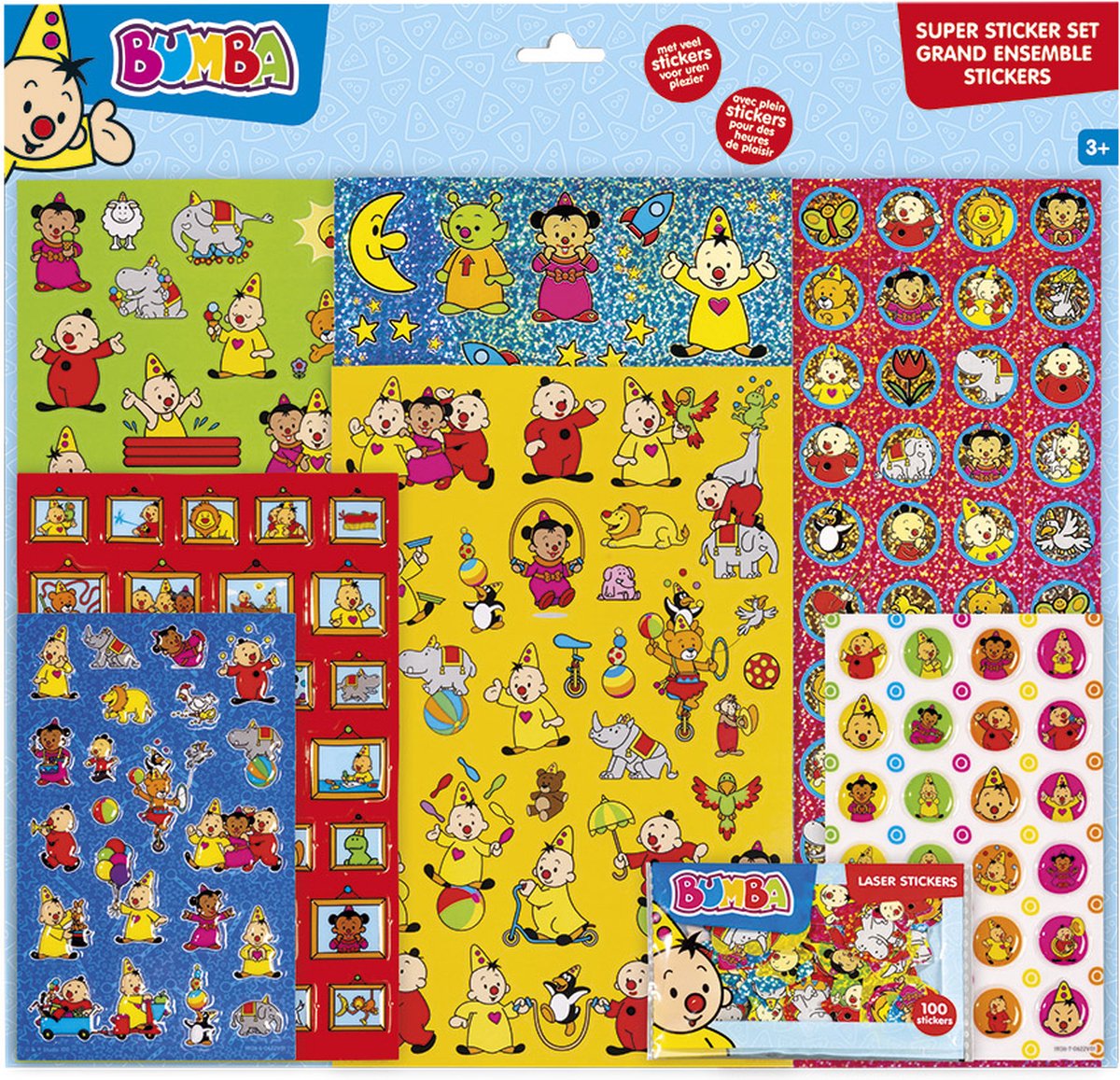 Totum Super-Aufkleber-Set – Bumba