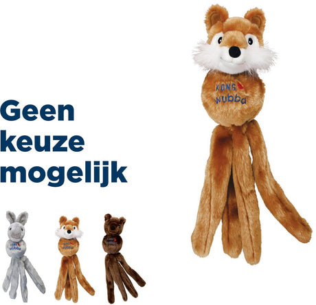 Kong Wubba Freund – Hundespielzeug – sortiert – M – 24,4 x 12,7 x 8,4 cm