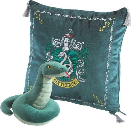 Noble collection slytherin house mascot plush cushion (nn7043)