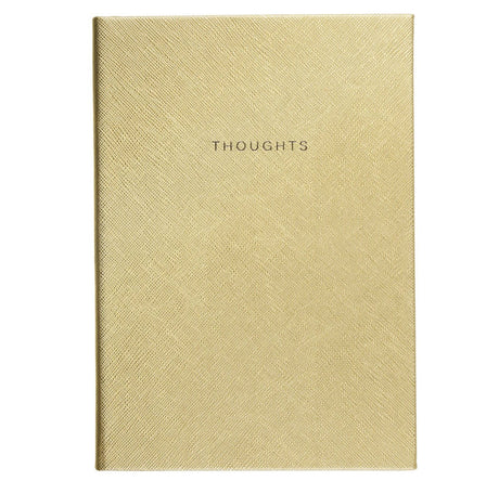 Eccolo Notizbuch - Gold Saffiano - Linie - ca.15x20cm - ec-d447s