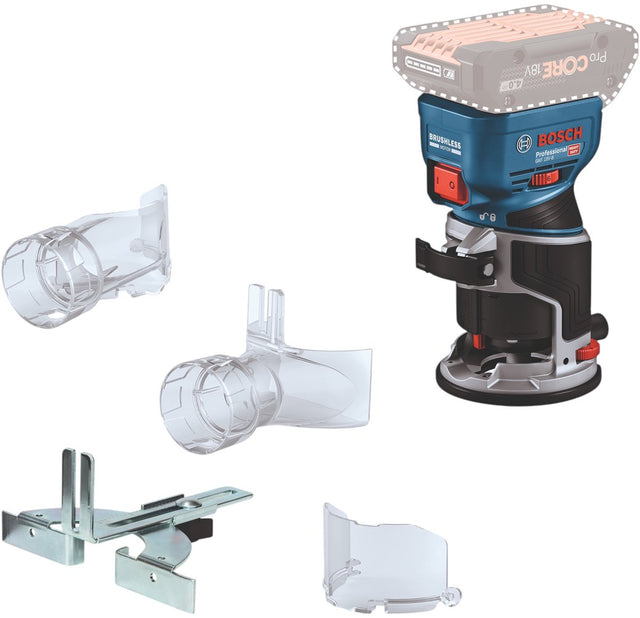 Bosch Professional GKF 18V-8 Akku-Kantenfräser 18V Grundkörper – 06016C2000