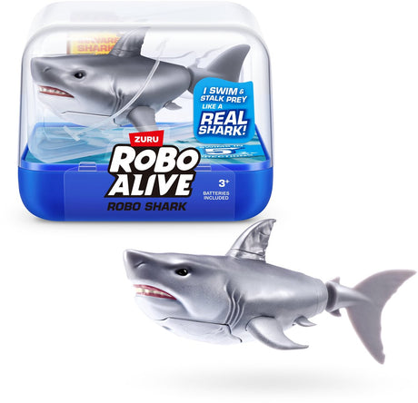 Zuru Roboter-Hai-Spielzeug – interaktiver Robo-Alive-Fisch.