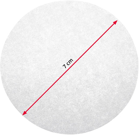 Westmark Burgerpapier, 100 Stück, Antihaft-Trennpapier für perfekte Burger, ø: 7 cm, Papier, Mini, weiß, 62392270