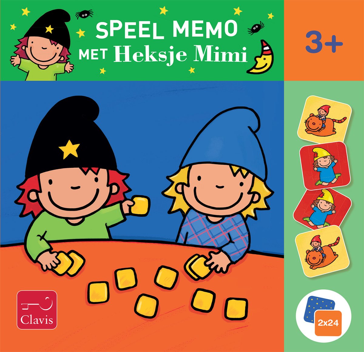 Clavis speel memo met heksje mimi. 3+
