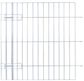 Beeztees scheidingspaneel hondenbench xl - bench - 70x76 cm