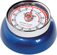 Zassenhaus timer speed kookwekker - retro look - magnetisch - blauw metallic