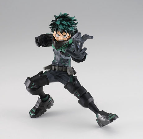 Banpresto co., ltd. my hero academia - world heroes’ mission - the amazing heroes izuku midoriya figure 15cm