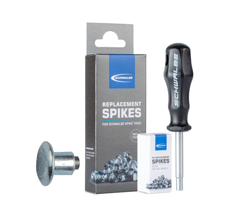 Schwalbe Set Stollen + Werkzeug 50 Stahlspikes + 1 Werkzeug