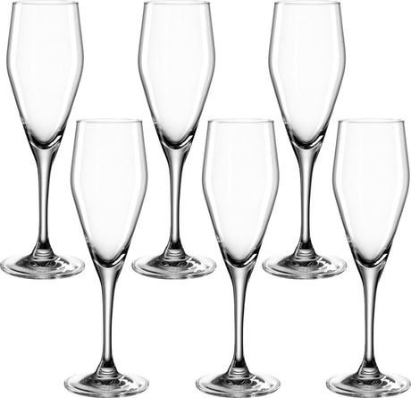 Leonardo twenty4 champagneglas 220ml - set 6