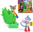 Dora, die Entdeckerin, Spin-Master-Spielfigurenset, Dora-Stiefel und Schaukelspielzeug.