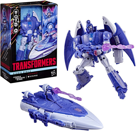 Transformers studio series mtmte collection the : the movie, voyager class scourge - actiefiguur 16.5cm