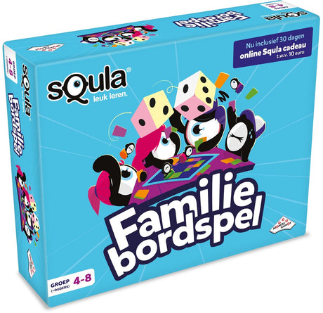 Identity Games Squa Familienbrettspiel – Spielen und Lernen mit der ganzen Familie – für 2 bis 4 Spieler ab 7 Jahren