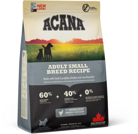 Acana Hundefutter – erwachsene kleine Rasse – reich an Proteinen, 2 kg