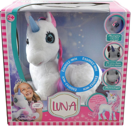 Dimian Plüsch Luna Raconte 3 Geschichten - Yeux Mobiles - fr.
