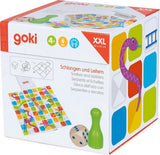 Goki XXL -Schläuche und Leitern im Cube -Brettspiel