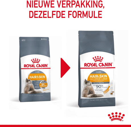Royal Canin Haarpflege – Katzenfutter – 2 kg – Haut und Fell