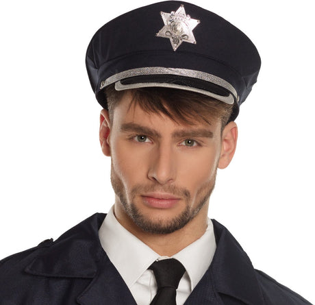 Boland Polizeimütze Offizier (größenverstellbar)
