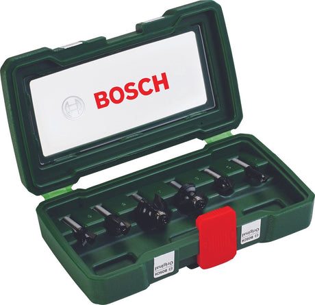 Bosch Hartmetallfräser – 6-teilig