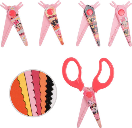 Canenco Minnie Mouse Zackenschere mit 5 gezackten Klingen