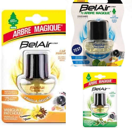 Arbre Magique – Lufterfrischer Aqua 7 ml Nachfüllung – Lufterfrischer – Polypropylen (PP) – Schwarz