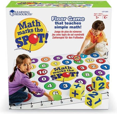 Learning resources math marks the spot! - 5+