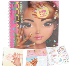 Depesche - topmodel create your hand design kleurboek
