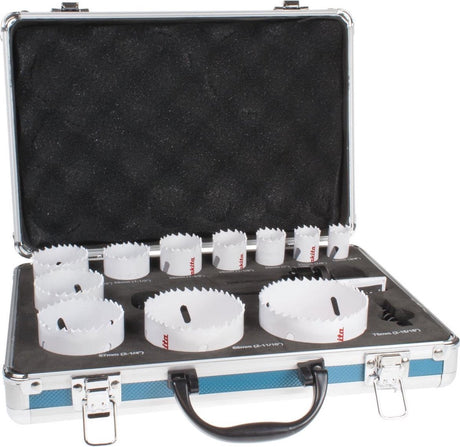 Makita Zubehör Makita Bohrer-Sets Lochsägen-Set Bi-M 14-teilig | 14-teilig | Bimetall - D-47298