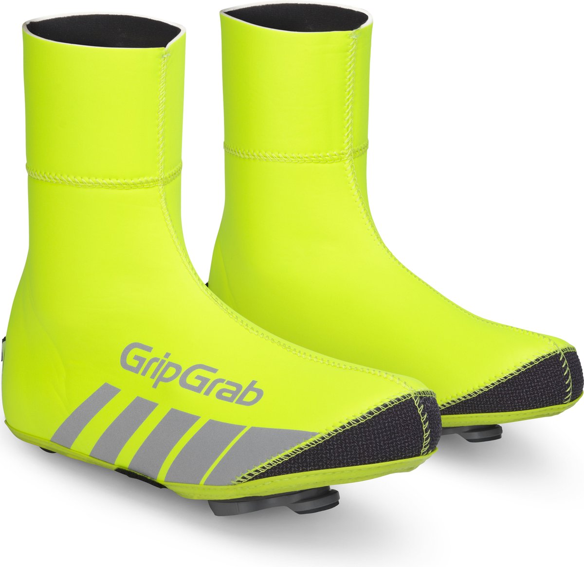 Gripgrab – Racing Thermo Hi-Vis wasserdichte Winter-Radüberschuhe – gelbe Hi-Vis – Unisex – Größe XXXL