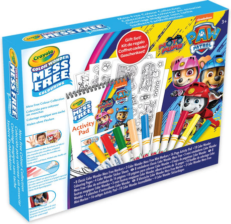 Crayola Color Wonder lizenziertes Geschenkset – Paw Patrol