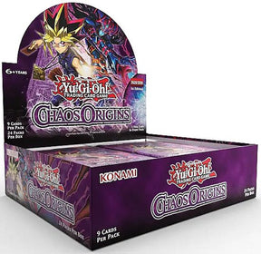 Yugioh! - konami yu-gi-oh! tcg - chaos origins booster box (english)