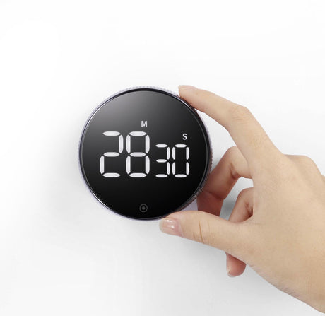 Baseus ez4u – Küchentimer – Kunststoff – Schwarz Silber
