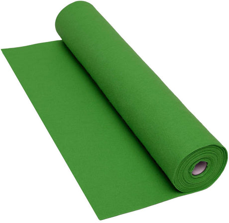 Colorationen – grüne Filzrolle – 160 g/m², 5 m x 45 cm