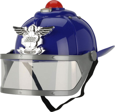Polizeihelm mit Licht und Ton