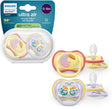 Philips avent ultra air fopspeen - 0-6 mnd - 2 stuks - plant-based