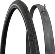 Außen- und Innenschlauch von Dresco – Set mit 1 Innenreifen – Reifengröße 28 x 1 5 8 x 1 3 8 – ETRTO-Größe 37–622 – sichere Reflexion – Dunlop-Ventil – Ventilhöhe 45 mm – geringer Rollwiderstand – hohe Pannensicherheit