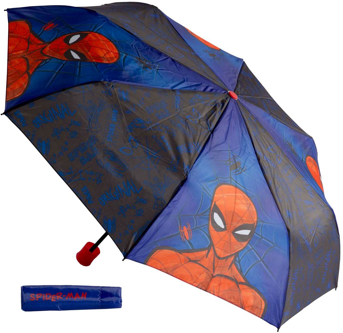Undercover-Regenschirm Spiderman, 94 cm