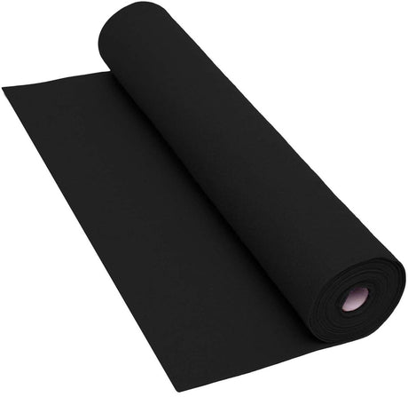 Colorationen – schwarze Filzrolle – 160 g/m², 5 m x 45 cm