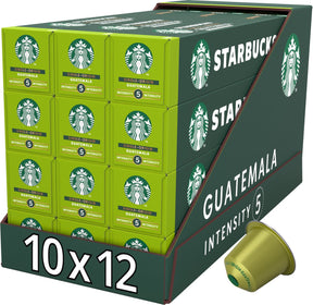 Starbucks by Nespresso-Kapseln Guatemala – 10 Kaffeetassen x 12 Schachteln
