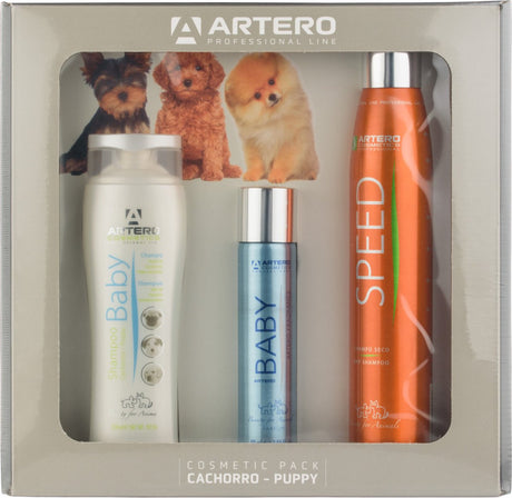 Artero - komplettes Hundepflegepaket - Welpen - 3-teilig