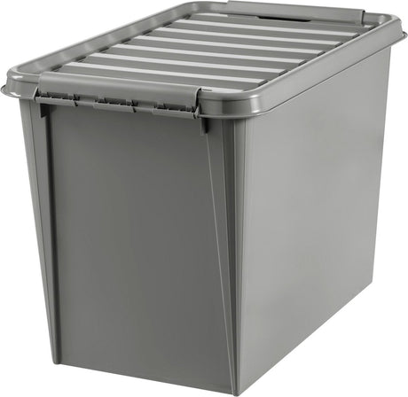 Smartstore - recycelte 66 Aufbewahrungsbox 66 Liter - Polypropylen - Grau