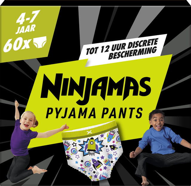 Ninjamas Pyjamahosen – 60 Pyjamahosen