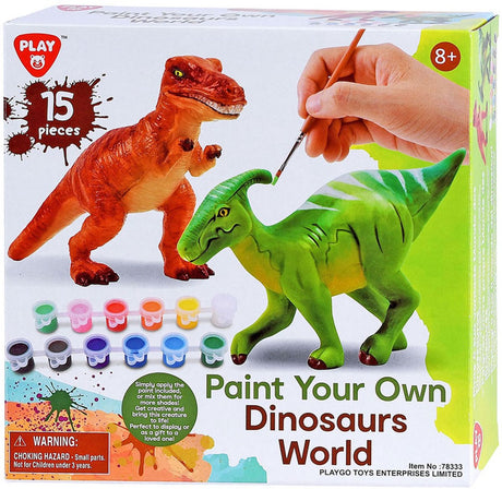 Playgo malt deine eigenen Dinosaurier – 15 Stück.