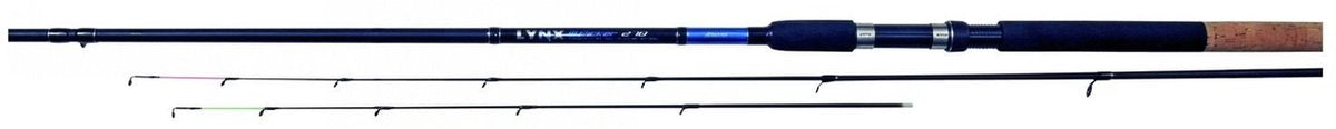 Albatros lynx winkle picker 270cm - 2-delige feederhengel met 2 verwisselbare toppen - compacte witvishengel
