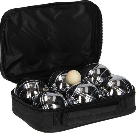 Get go jeu de boules set v – 6 Bälle – chrome