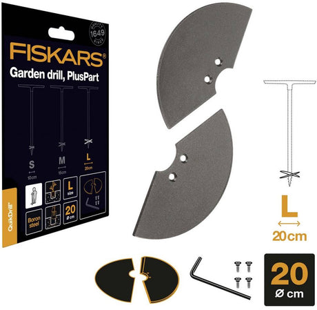 Fiskars 134737 Quikdrill-Wechselklinge – 200 mm