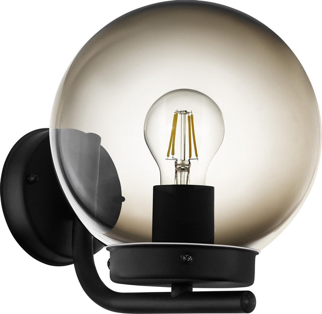 Eglo taverna wandlamp buiten - e27 - 23 cm - zwart