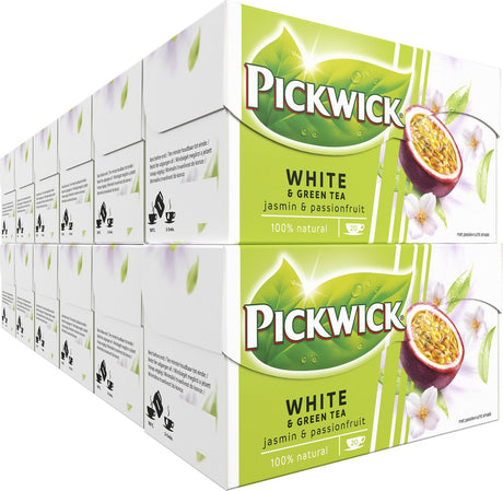 Pickwick Jasmin Passionfruit weißer und grüner Tee – 12 x 20 Teebeutel