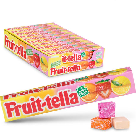 Fruit-tella Fruittella Sommerfrüchte - Süßigkeiten - vegan - 1x20 Stück