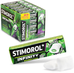 Stimorol infinity spearmint - kauwgom - suikervrij - 1x25stuks