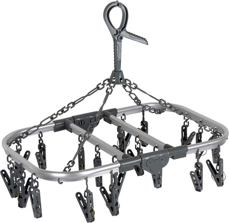 Bo-Camp - Trockenkarussell - faltbar - oval - 20 Heringe